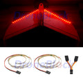 RC Airplane LED Light Strips for Fixed Wing RC Cars Trucks Flying Wing Plane Aircraft